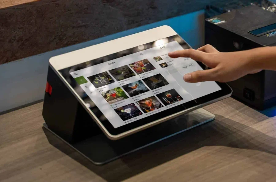 eCom POS till system with integrated card payments